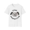 Stay Pawsitive T-Shirt – Cute Dog Lover Graphic Tee for Pet Enthusiasts