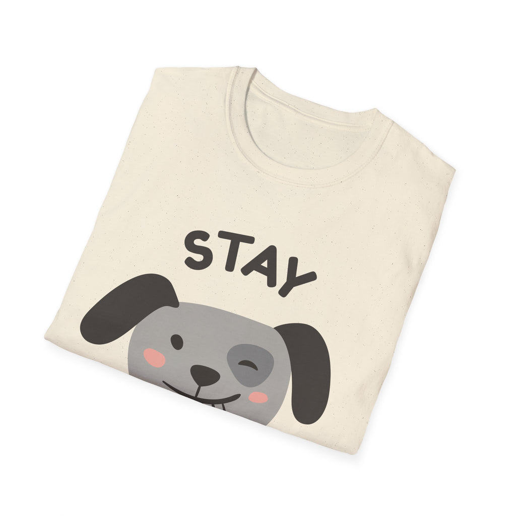 Stay Pawsitive T-Shirt – Cute Dog Lover Graphic Tee for Pet Enthusiasts