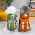 Adventure-Ready Dog Hoodie with Backpack-Style Pockets