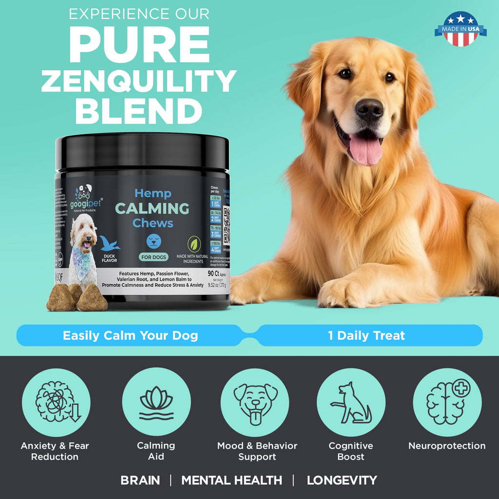 Hemp Calming Chews for Dogs