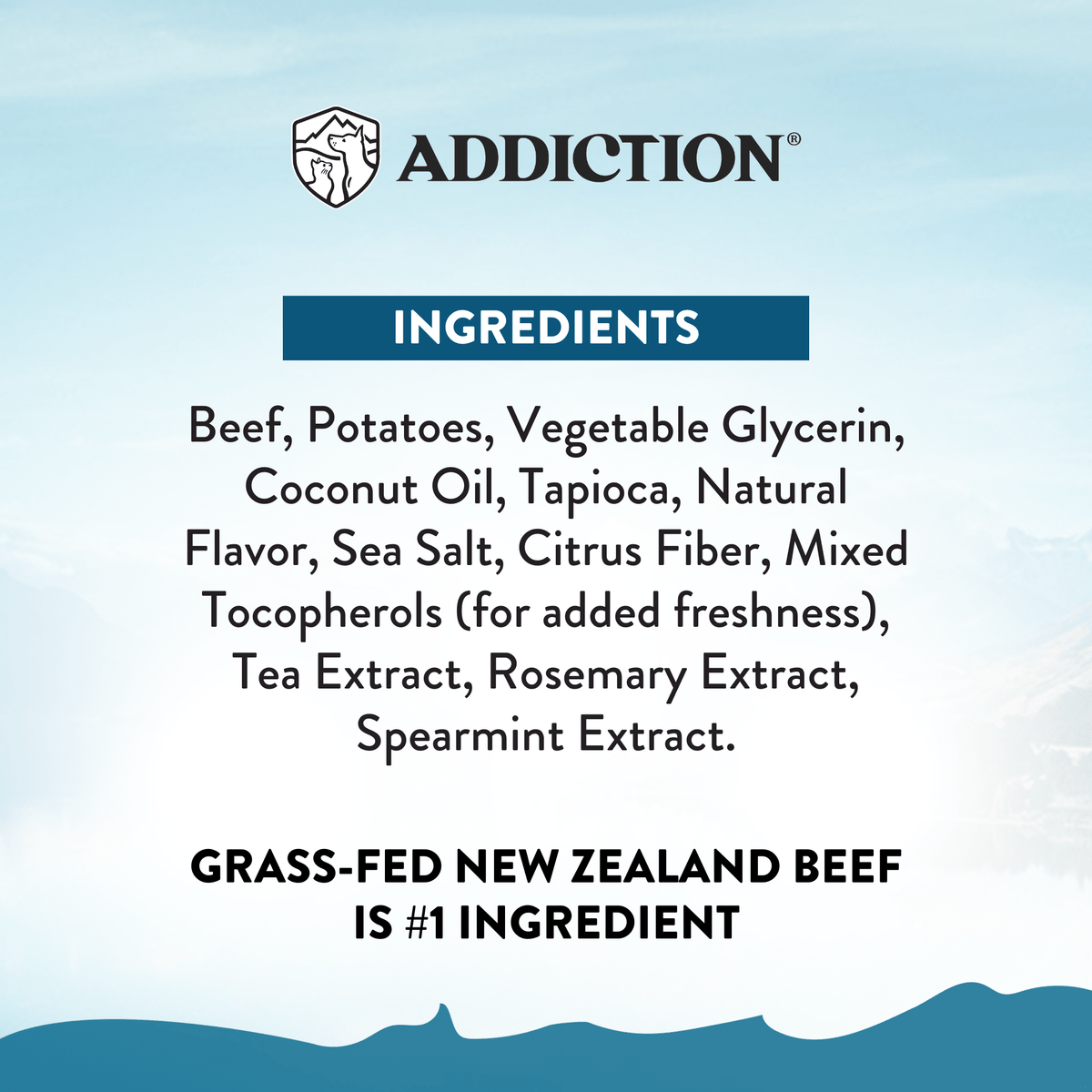 Addiction Meaty Bites Dog Treats Variety Bundle